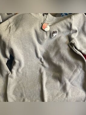 Malbon quarter zip sweater